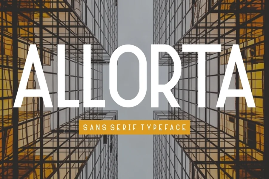 Allorta Demo Font Family preview 11