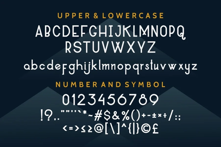Allorta Demo Font Family preview 3