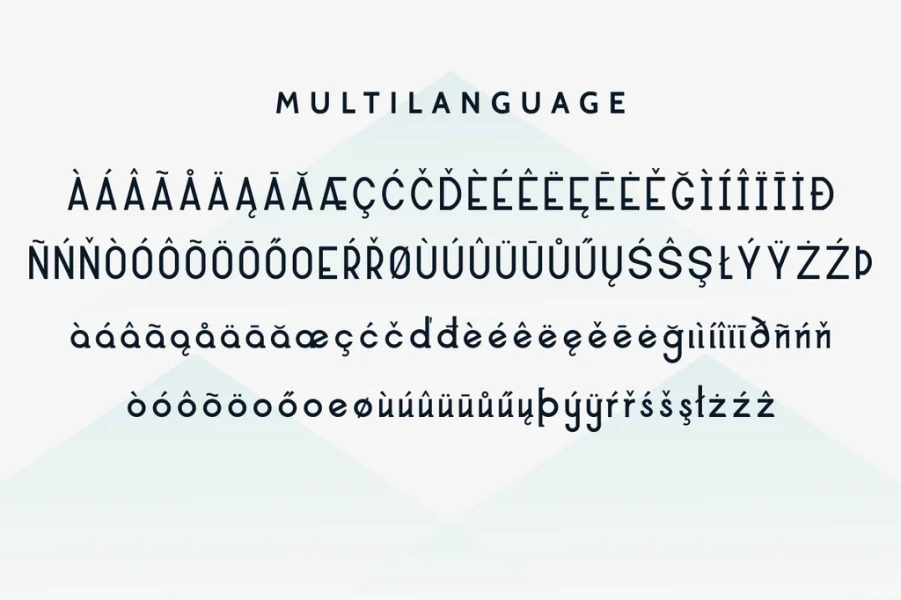 Allorta Demo Font Family preview 4