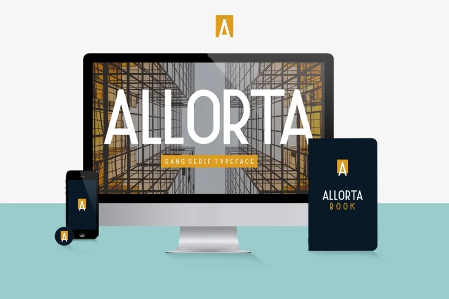 Allorta Demo Font Family preview 8