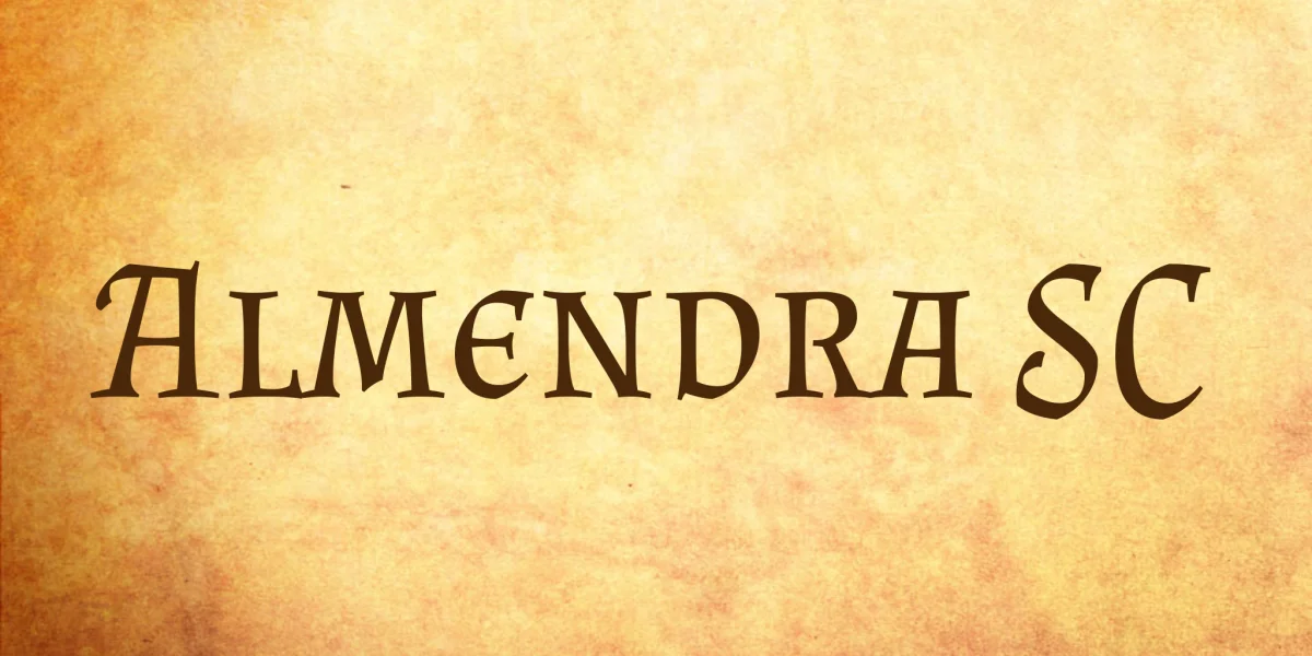 Almendra SC Font