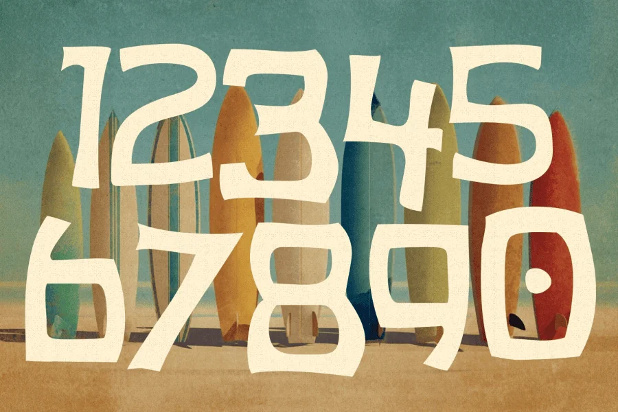 Aloha Pop Font preview 3