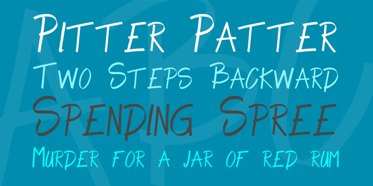 Alpha Thin Font preview 2