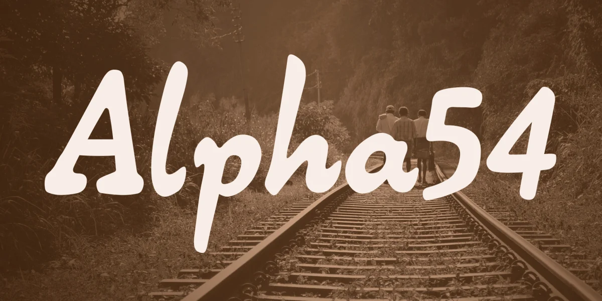 Alpha54 Font