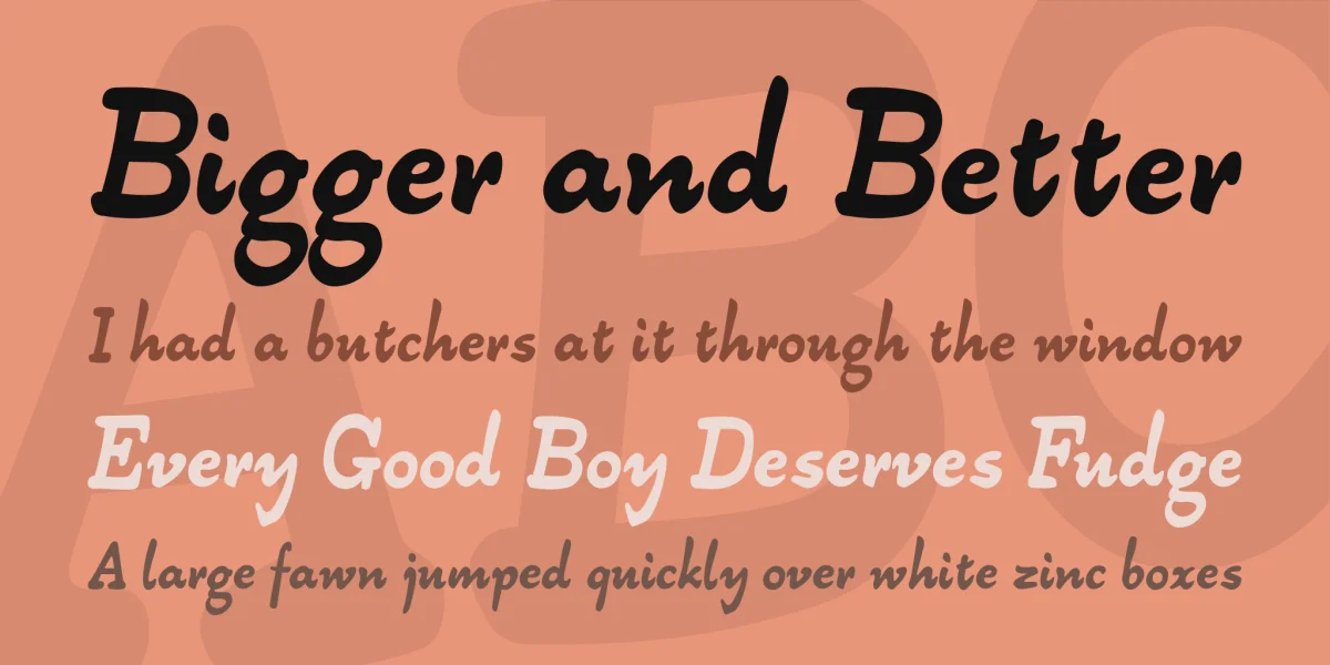 Alpha54 Font preview 2