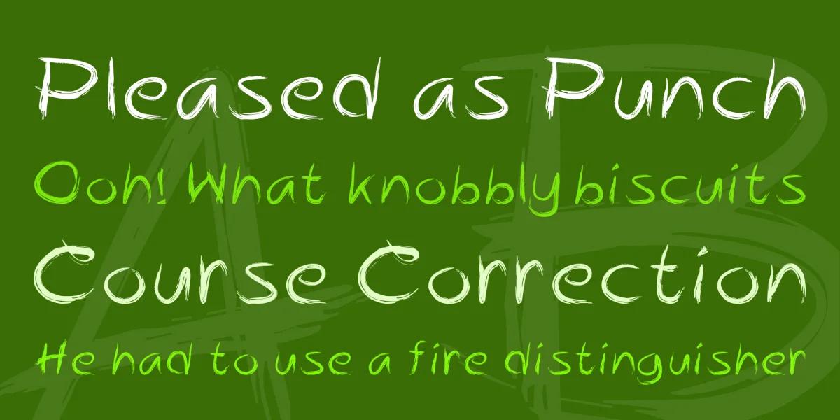 Alphahate Font preview 3
