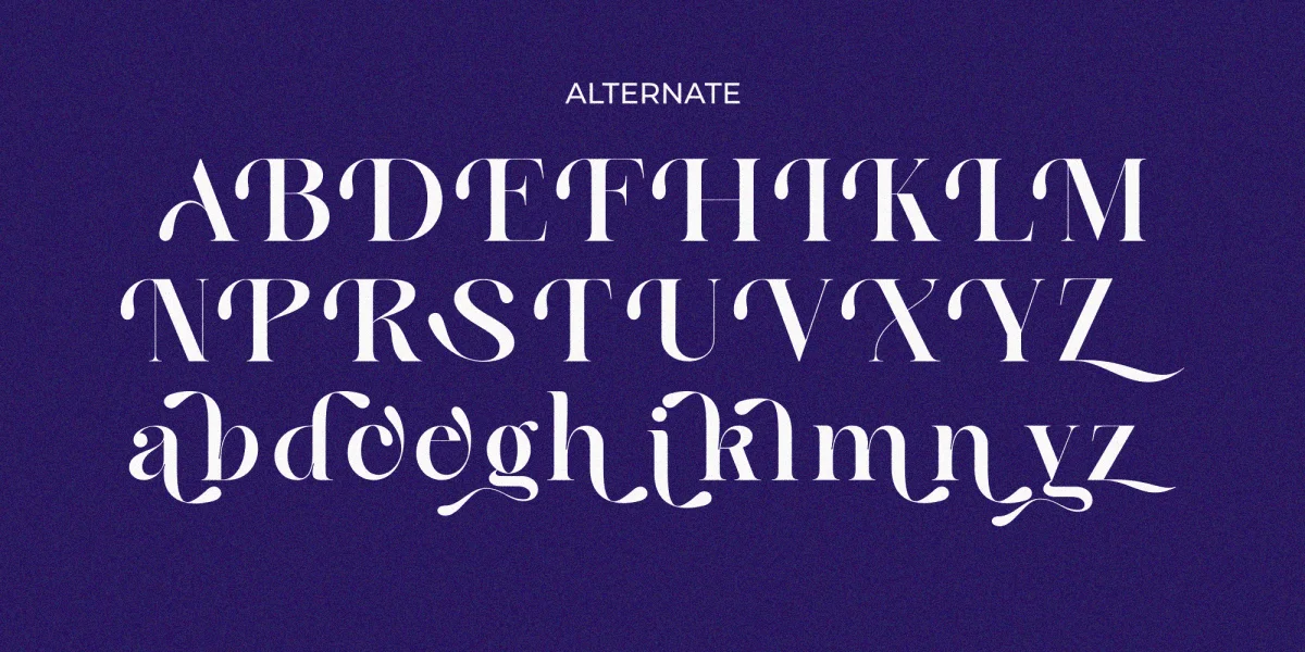 Alqest Font preview 6