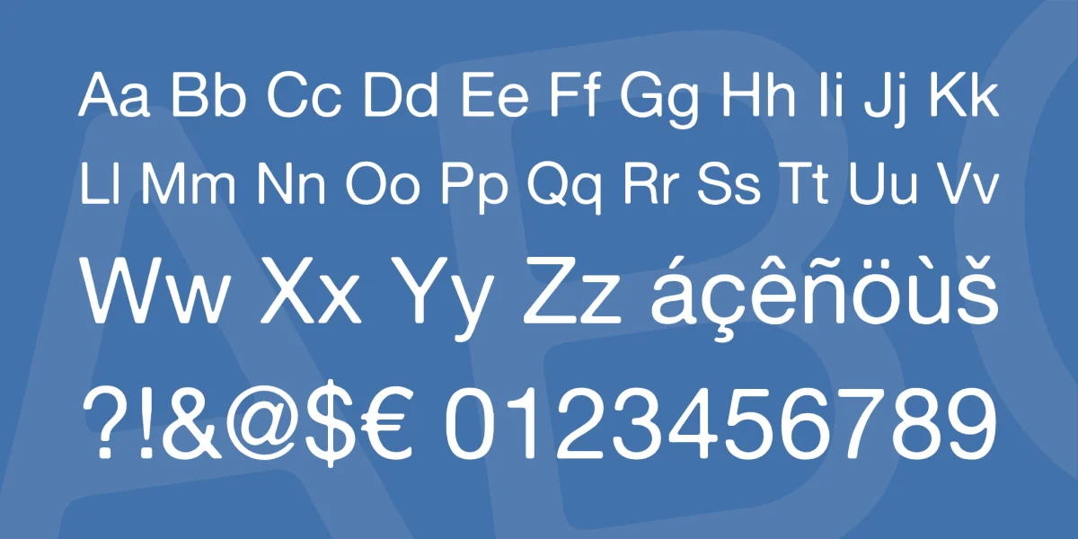 Alte Haas Grotesk Font Family preview 5