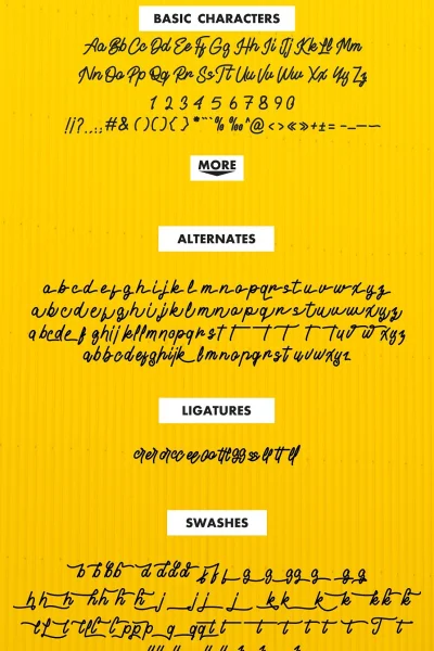 Alvaro FREE Font preview 9