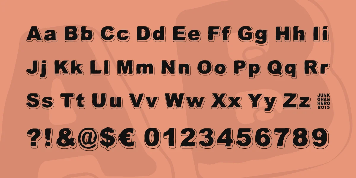 Always Been Right Font preview 5