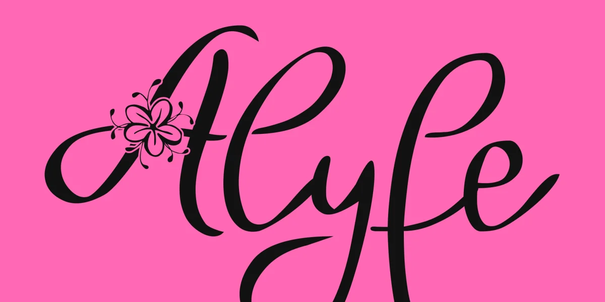 Alyfe Font preview 4