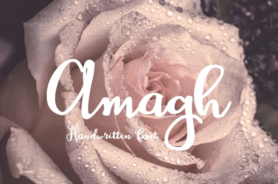 Amagh Font preview 2