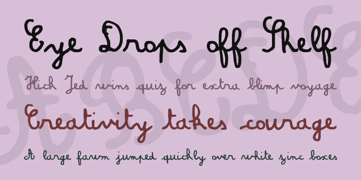 Amandine Font preview 2