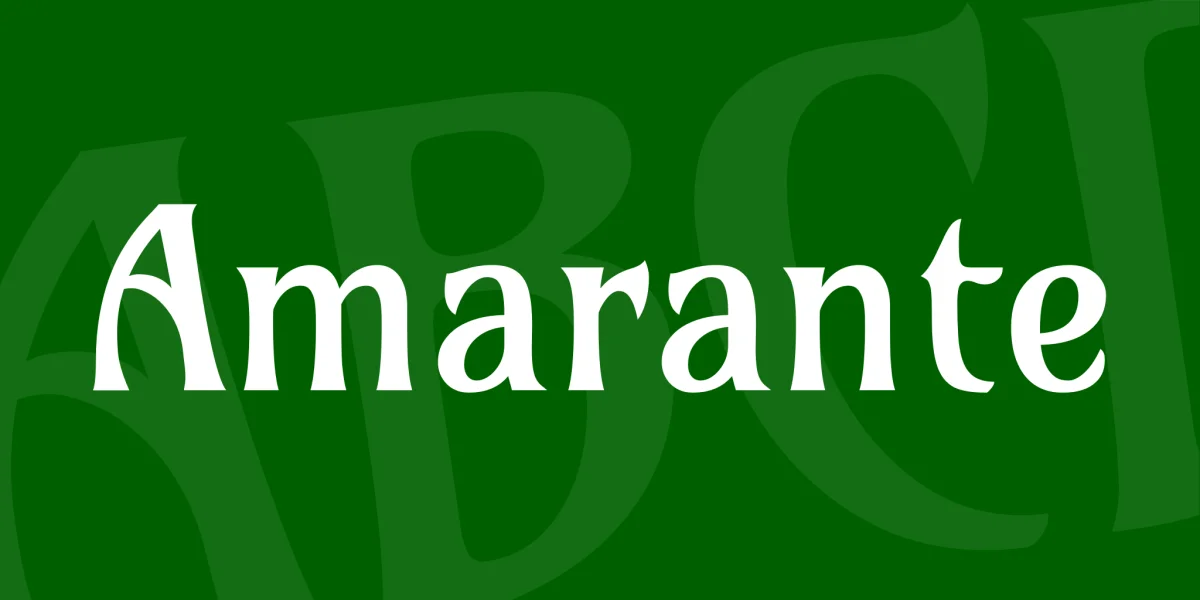 Amarante Font