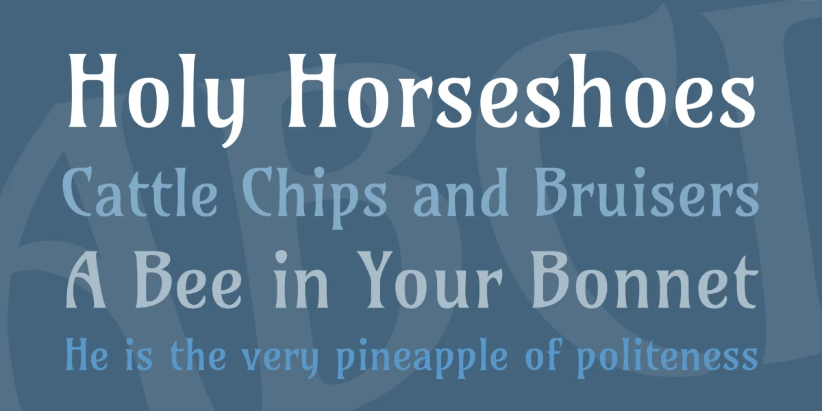 Amarante Font preview 2