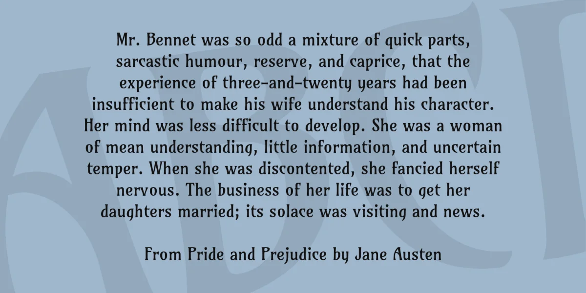 Amarante Font preview 3
