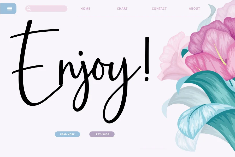 Amarylli Blossom Font preview 2