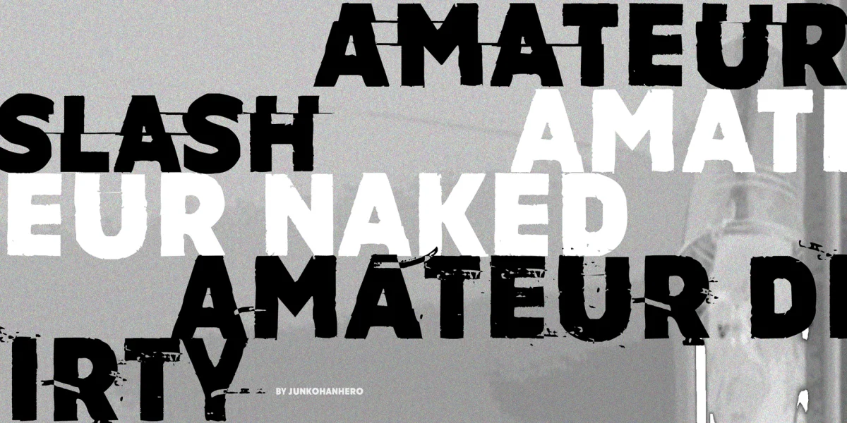 Amateur Font Family