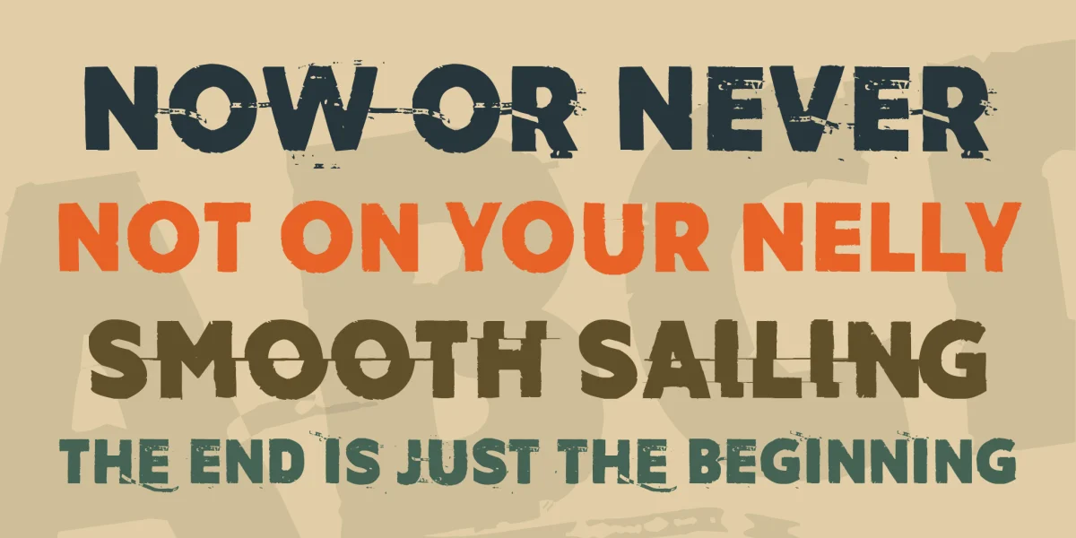 Amateur Font Family preview 3