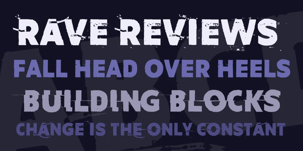 Amateur Font Family preview 8
