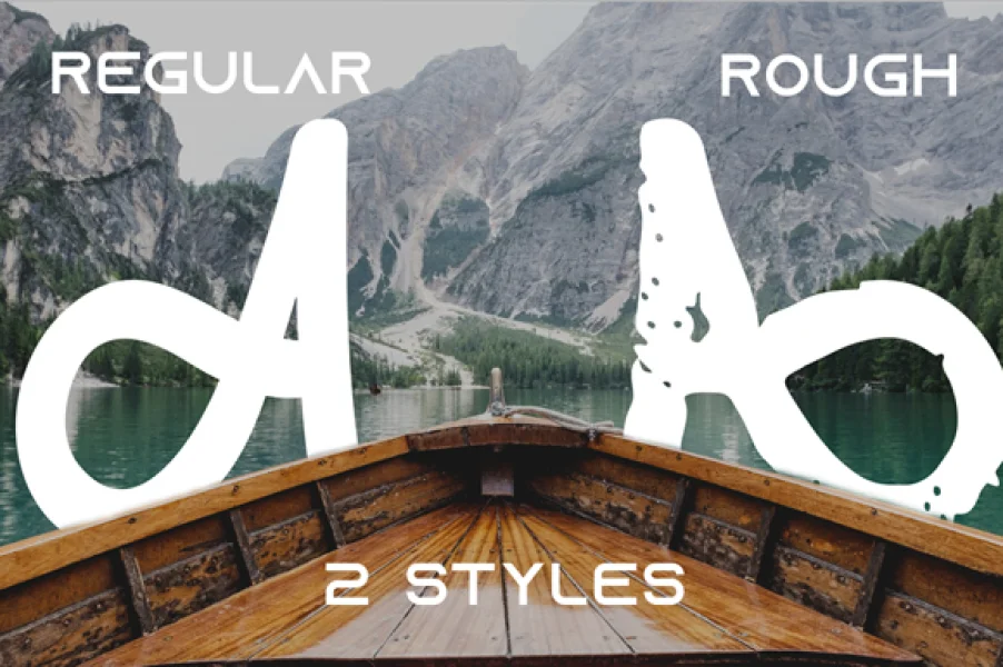 Amatir Font preview 2