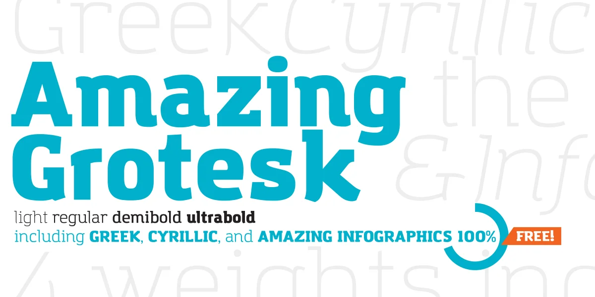 Amazing Grotesk Font Family