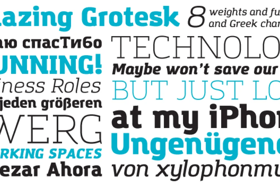 Amazing Grotesk Font Family preview 8