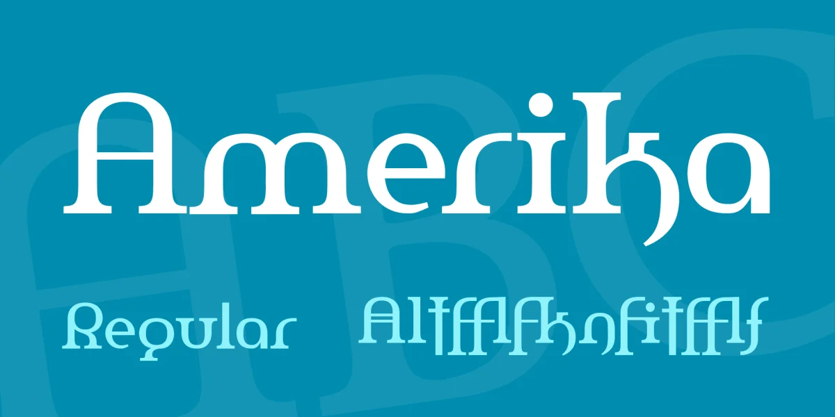 Amerika Font Family