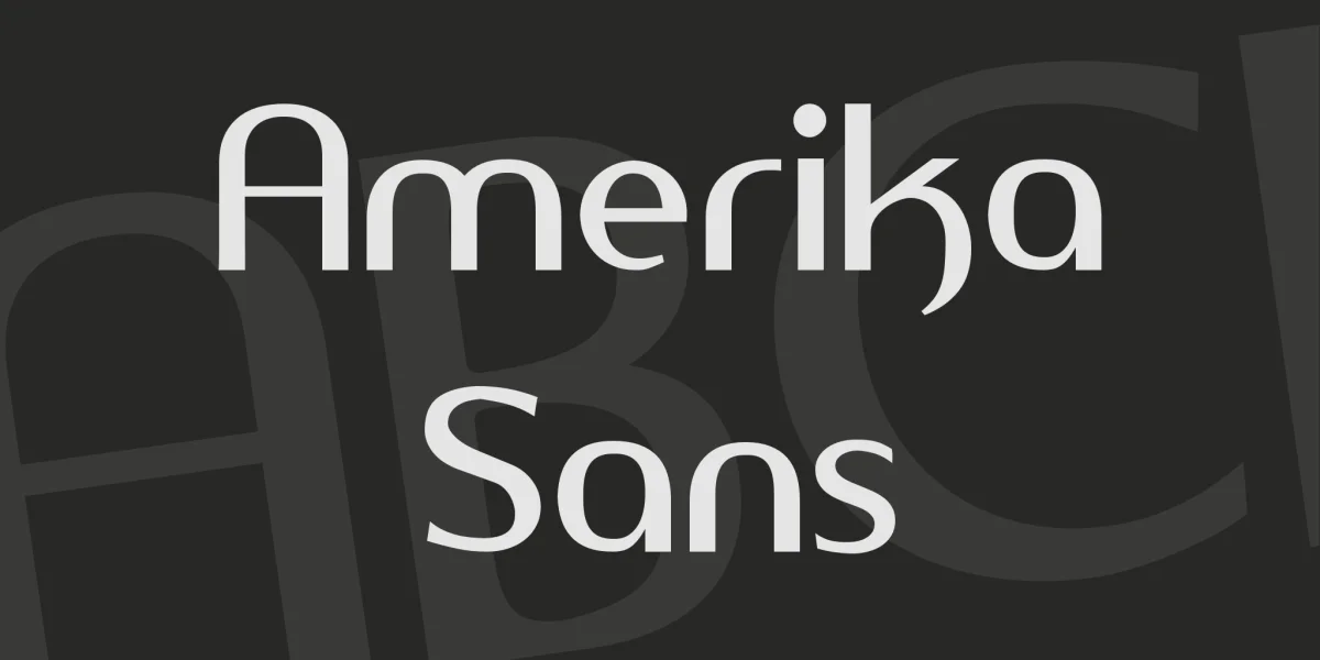 Amerika Sans Font