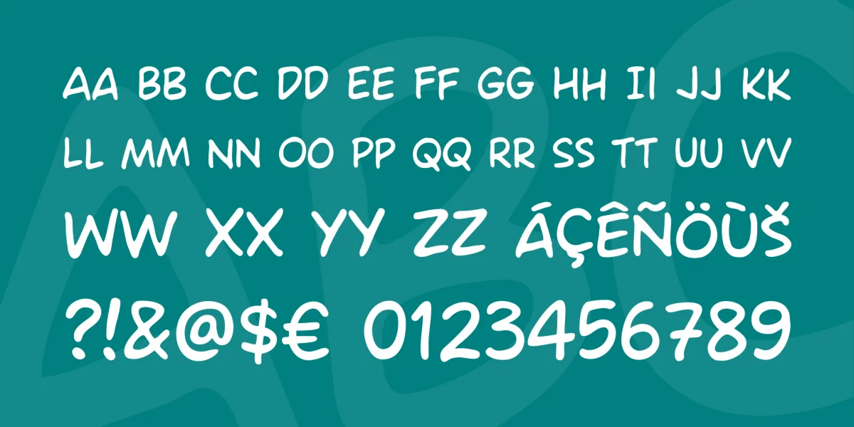 Ames Font preview 4