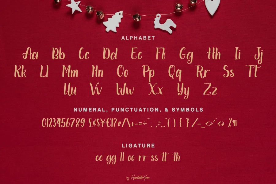 Aminetta Font preview 2