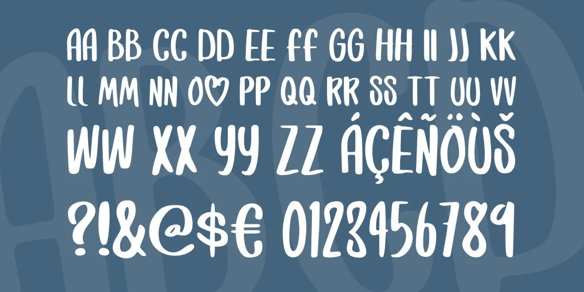 Amore Font preview 4