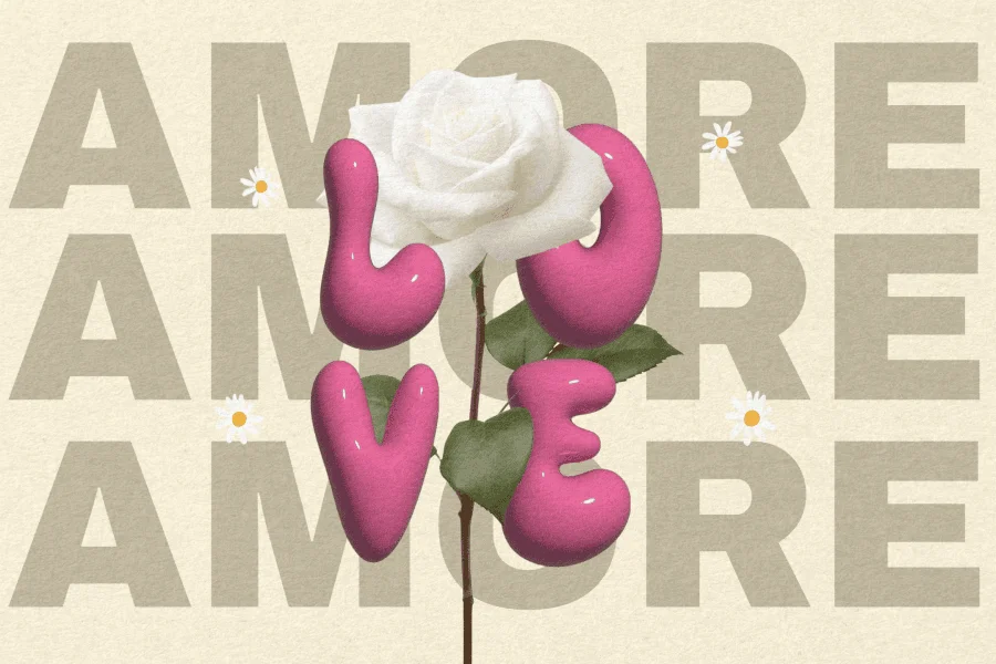 Amore Valentine Font preview 5