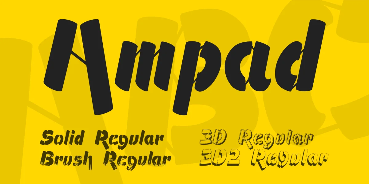 Ampad Font Family