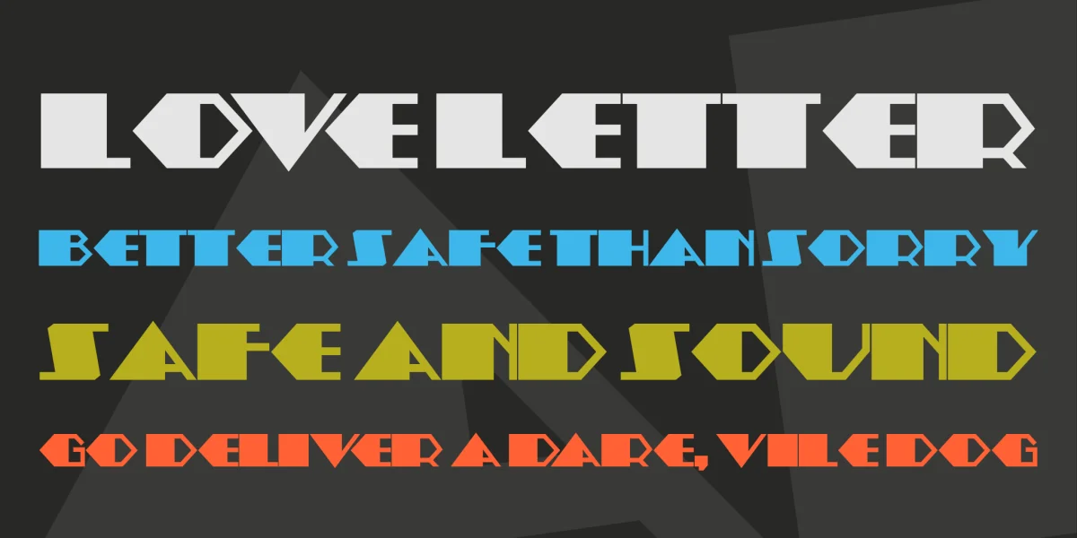 Amstel Heavy NF Font preview 2