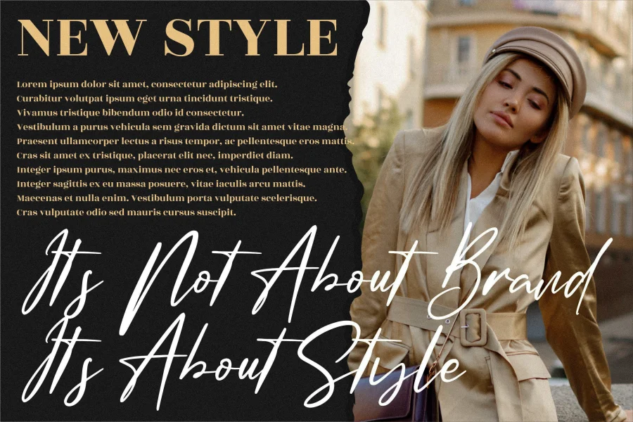 Amsterdam Signature Font Family preview 5