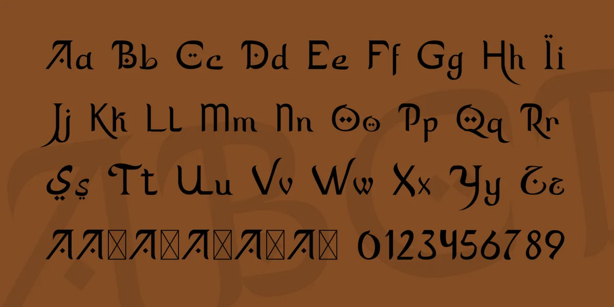An Nisa Font preview 4