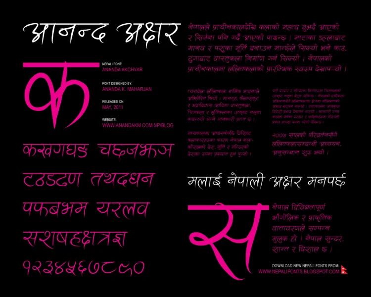 Ananda Akchyar Font Family preview 2