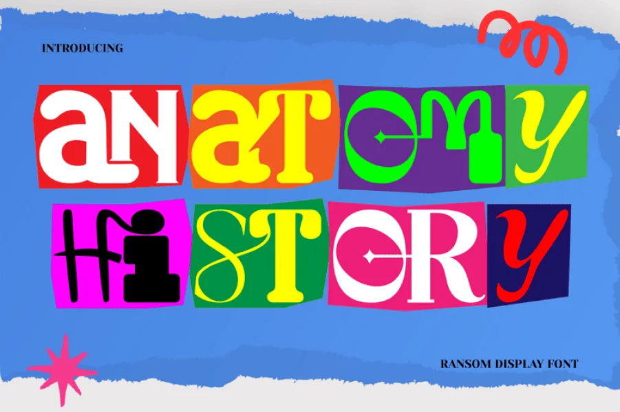 Anatomy History Demo Font preview 9