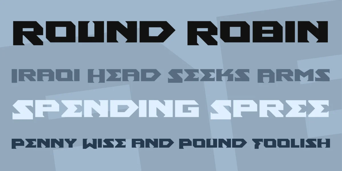 Ancient God Font preview 2