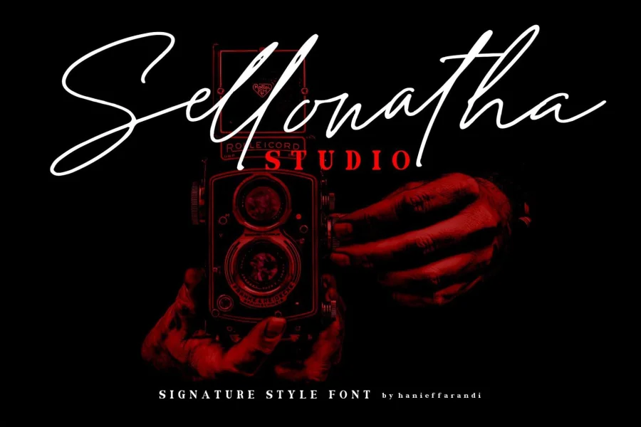 Andellia Davilton Font preview 2