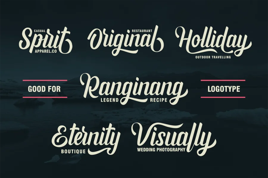 Andhyta Font preview 5