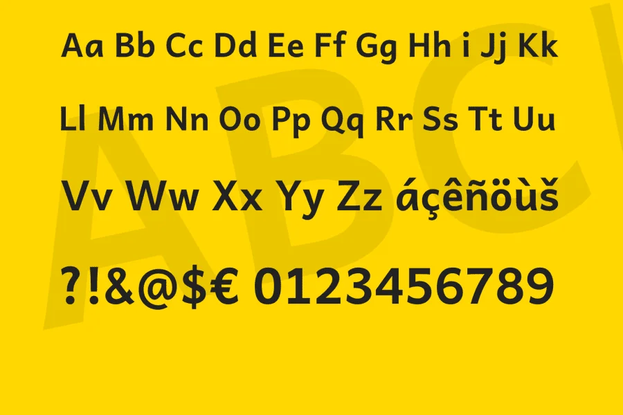 Andika Font Family preview 3