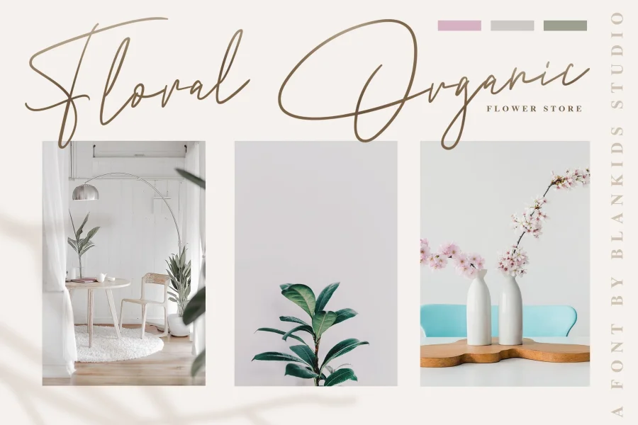 Andrea Bilarosa Font preview 3