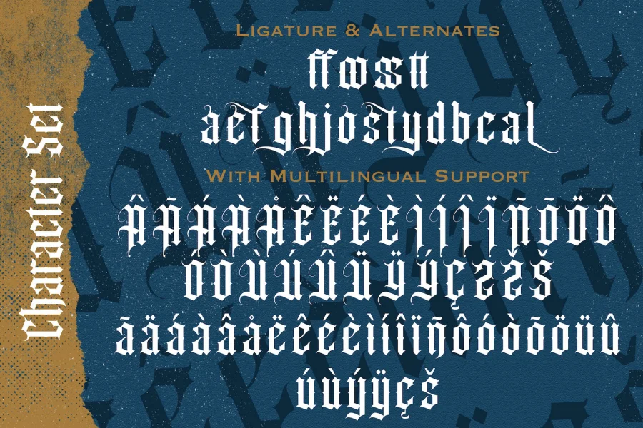 Angel wish Font preview 14