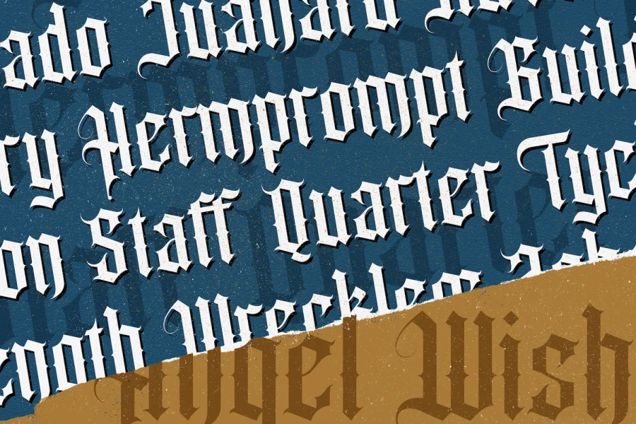 Angel wish Font preview 6