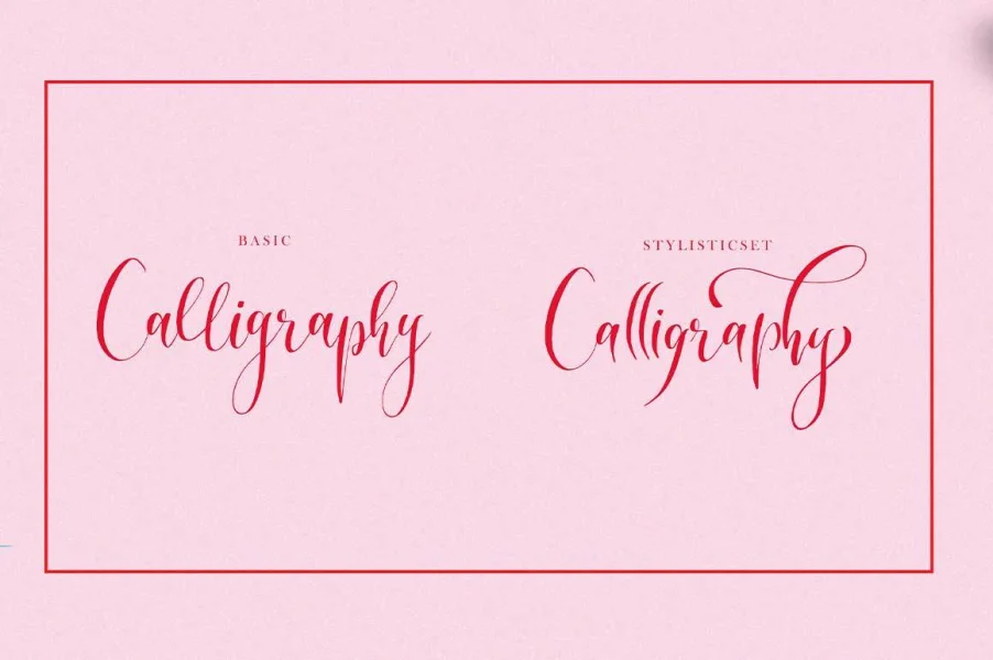 Angelina Script Font preview 4