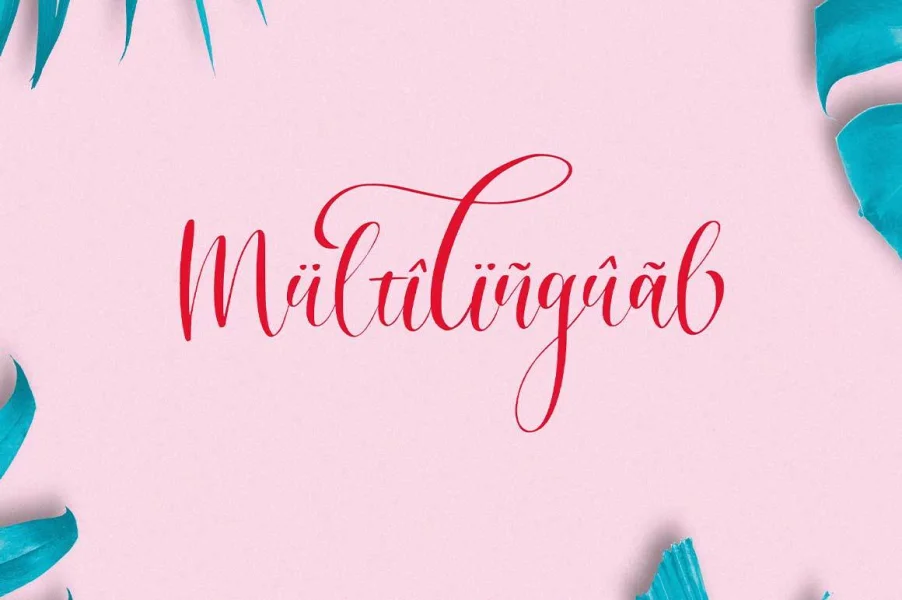 Angelina Script Font preview 6