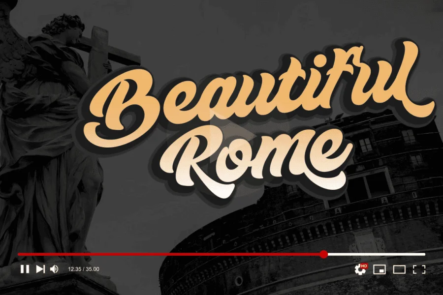 Angelos-Personal use Font preview 3