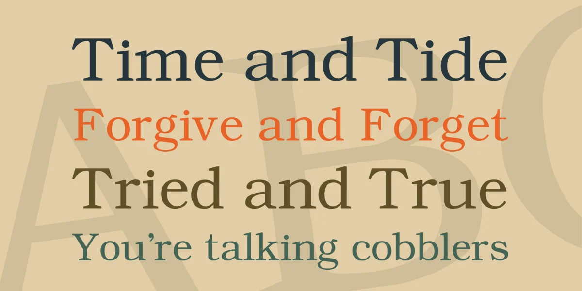 Angleterre Book Font preview 2